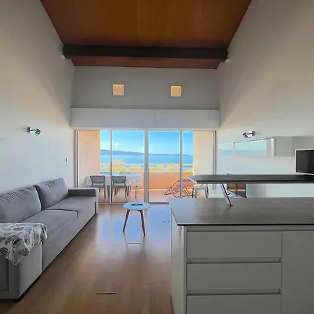 דירה Aria Marina Duplex Vue Route Des Sanguinaires, A 50m, Parking Gratuit, 4 Pers אז'אקסיו